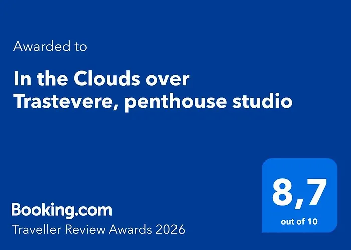 In The Clouds Over Trastevere, Penthouse Rome